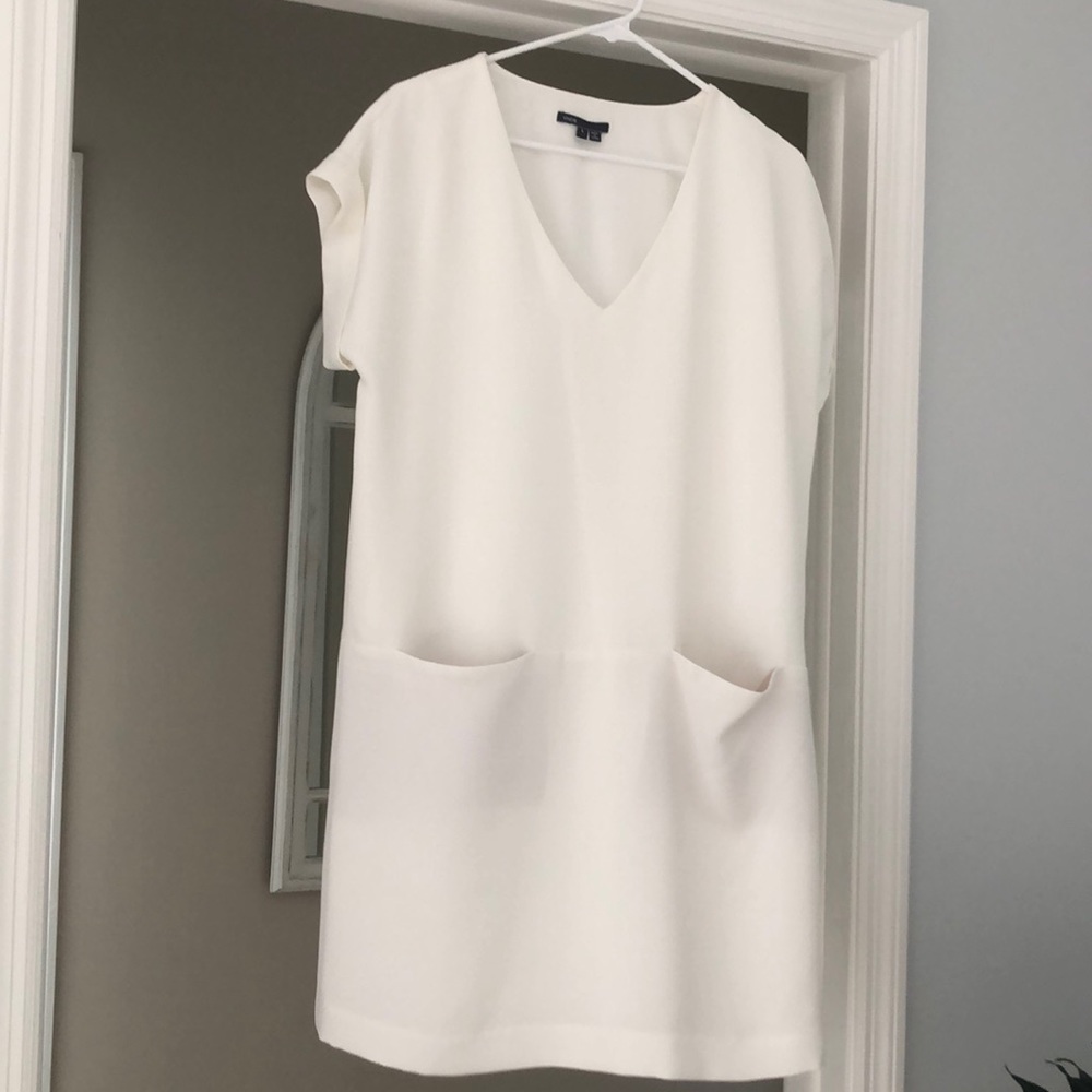 Vince - midi - retro white dress Size Large